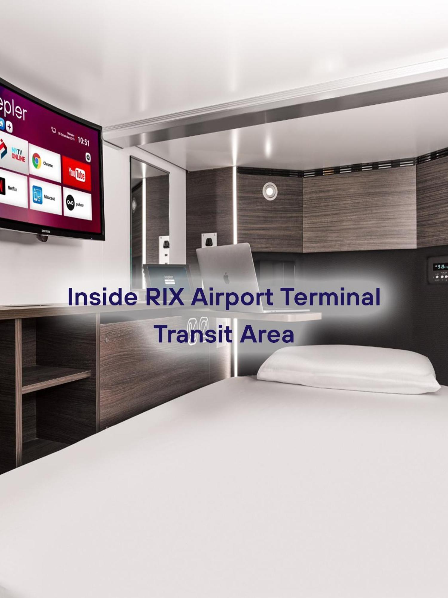 Kepler Club Riga Airport Hotel - Airside Eu Transit Area Ieki Exterior photo